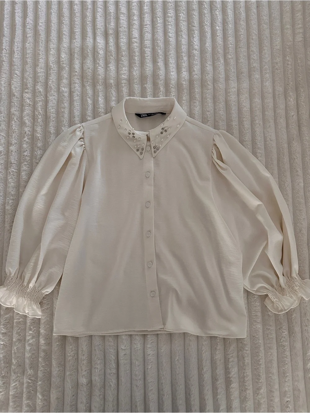Zara blouse pearl